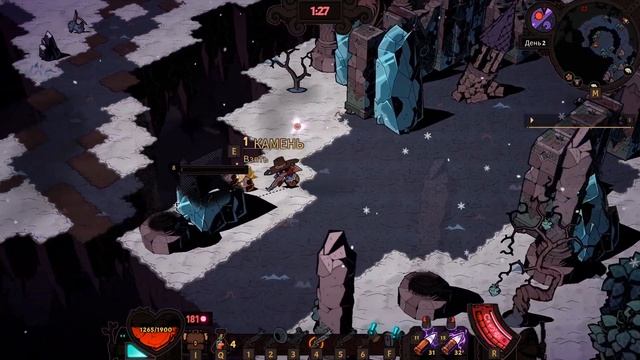 Пули порядка и Очарование монстров / Третий босс - Варварша Коланна / Wizard with a Gun прохождение