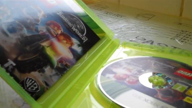Lego Jurassic World Game Xbox 360 Unboxing