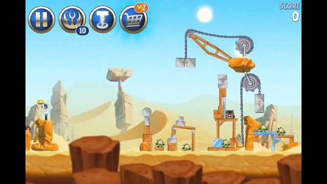 Angry Birds Star Wars 2 - Walkthrough Part 11: Levels B2-6 to B2-9