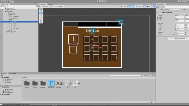 How To Make UI (Tab Based System) - Unity