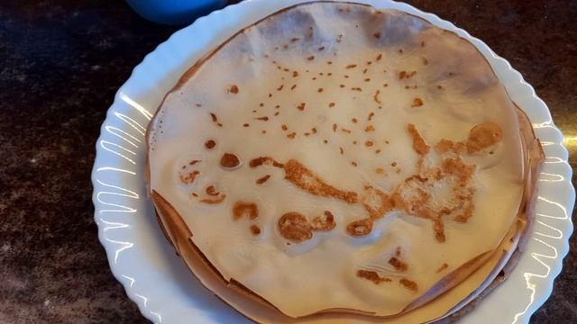 мой завтрак 27 января/блины на изоляте соевого белка?