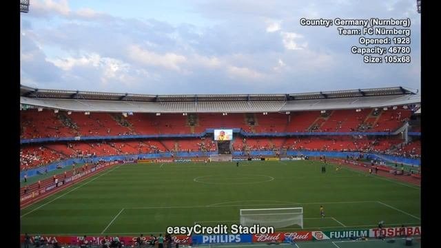 201. Футбольный стадион easyCredit Stadion Германия