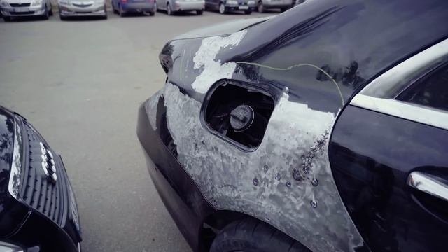 Перевернутый Mercedes W222 с аукциона Копарт 2020