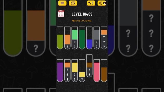 Water sort puzzle level 10409