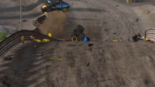 Hard crash #1. Wreckfest mobile