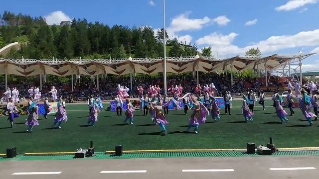 "Мирас" в Альметьевске \ в.к.х.  "Өлгөр"  в прологе Сабантуя-2019