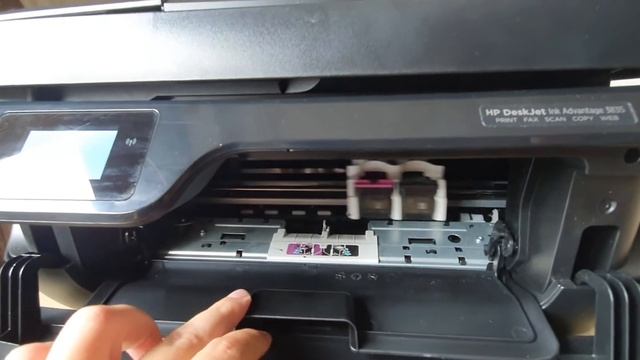 How to remove cartridge HP Deskjet Ink Advantage 3835