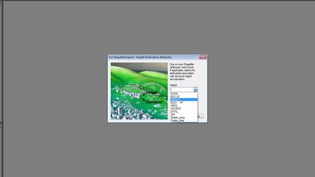 Import Structures from Esri Shapefiles - ExDAM 3D Extend Module