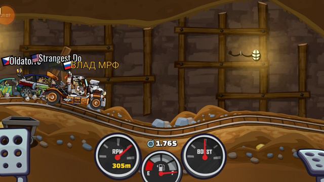 Hill Climb Racing 2 - Кубок шахты. Грузовик