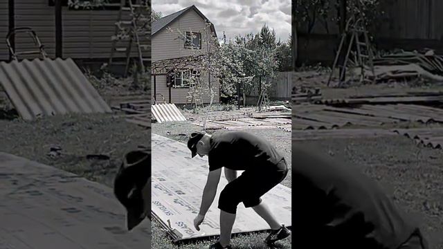 Навес из поликарбоната 6*6 от мастерской «СПЕЦКАРКАС»