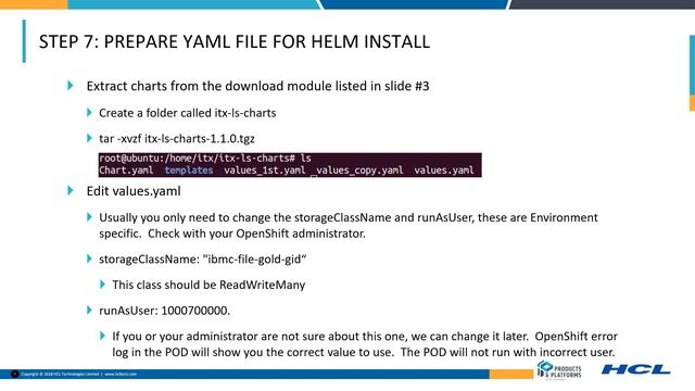 ITX Redhat Certified Launcher Container Installation