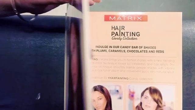 Matrix cherry collection shade card||Professional color shade card