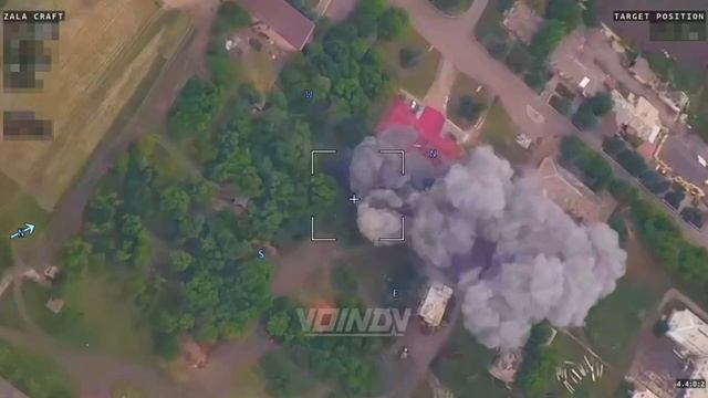 Бомбардировочная авиация 11 армииВВС иПВО группировки"Восток"нанесла удар по ПВД ВСУ в селе Богатырь