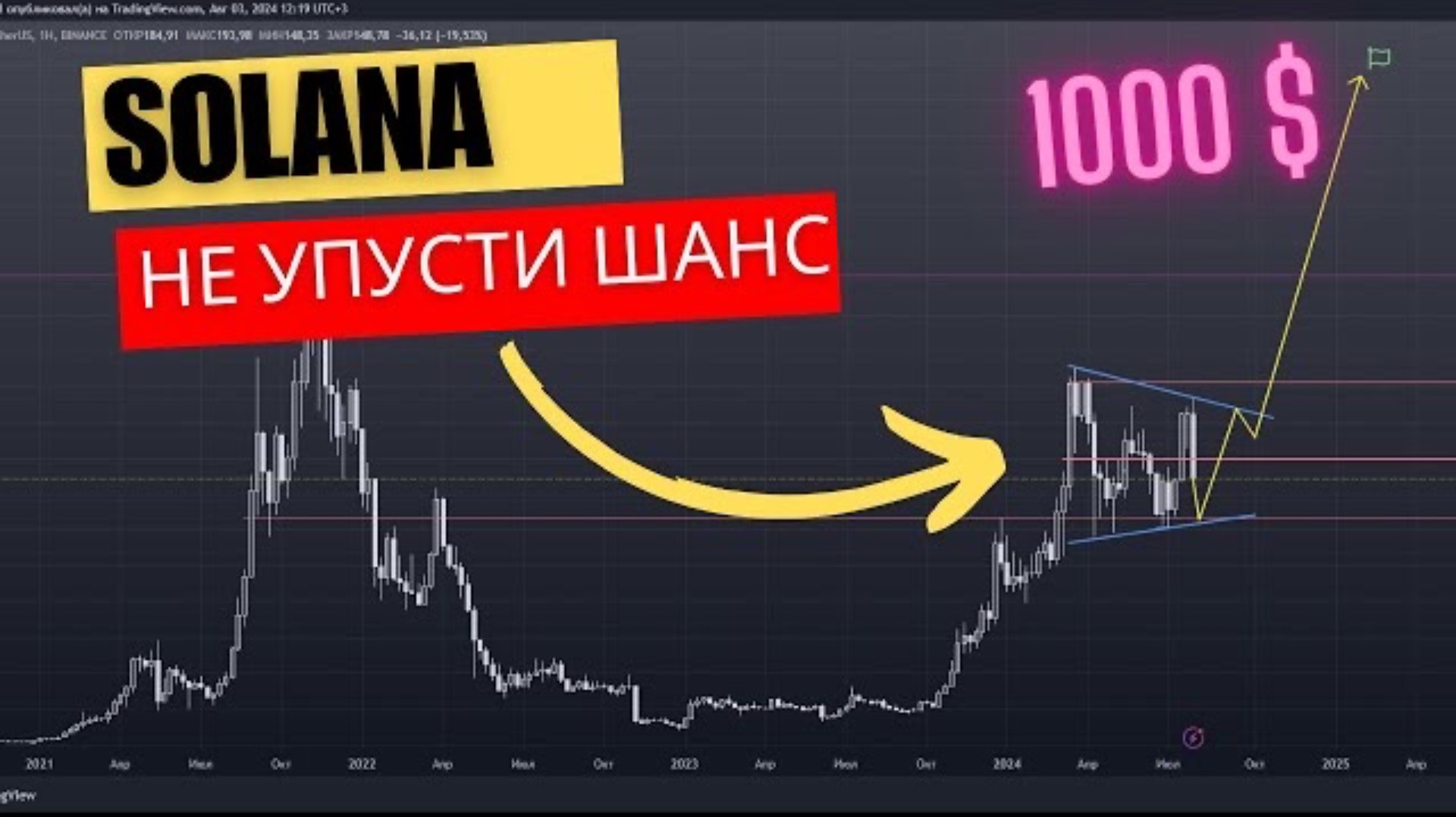 Когда Solana по 1000$? Инвесторы дали прогноз! Solana ETF🚨