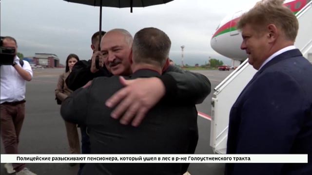 Президент Республики Беларусь Александр Лукашенко прилетел в Иркутск