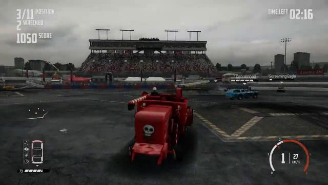 Wreckfest Switch Launch Few Kills with a Combine Harvester #pcgamepass