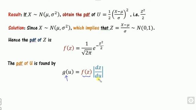 Relation between Normal and Gamma Distribution