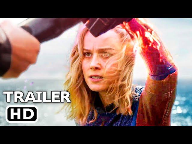 THE MARVELS - New Trailer (NEW 2023) Brie Larson Marvel Superhero Movie HD