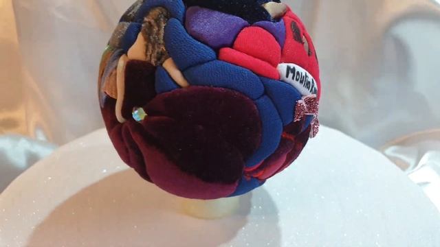 Paris present ball kinusaiga patchwork without a needle Париж  кинусайга пэчворк без иглы
