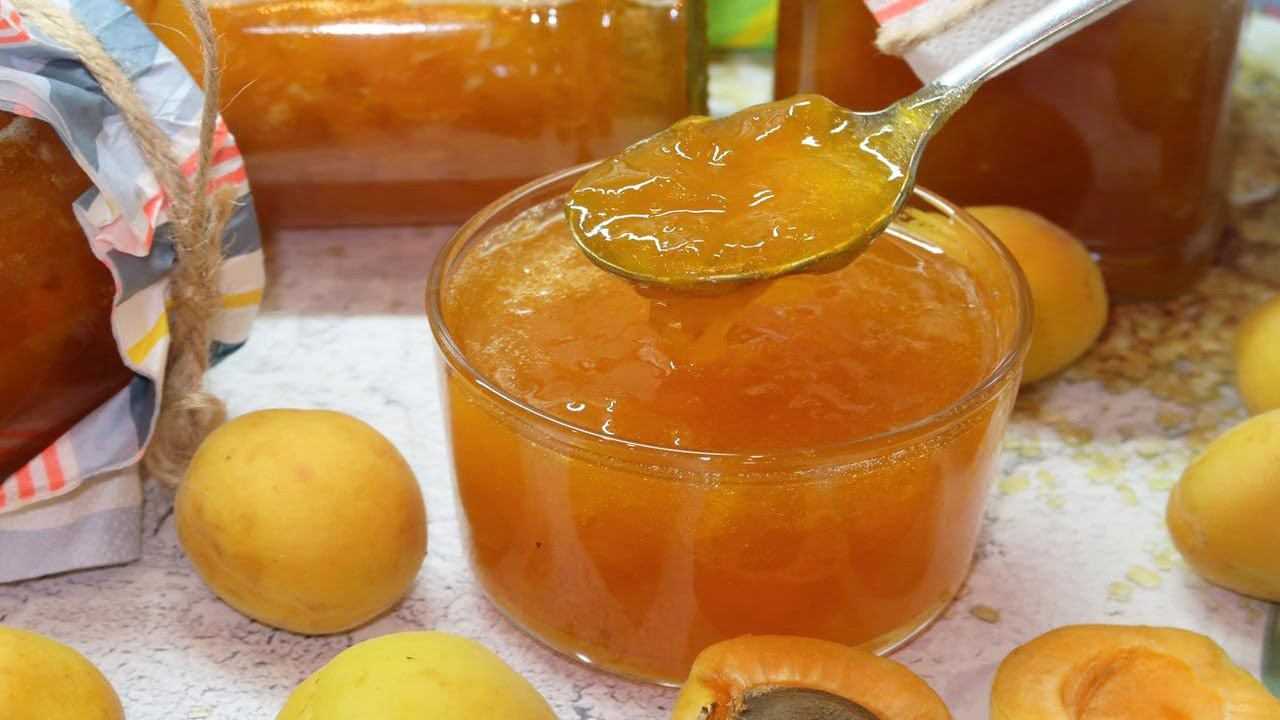 Абрикосовый джем. Густой джем из абрикосов без косточек. Самое вкусное варенье из абрикосов на зиму