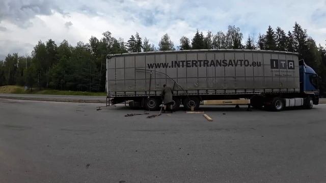 Откручивание ступичных гаек с осей SAF