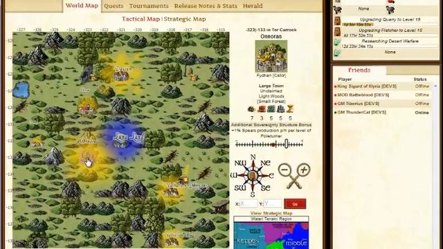 Illyriad World Map Tutorial