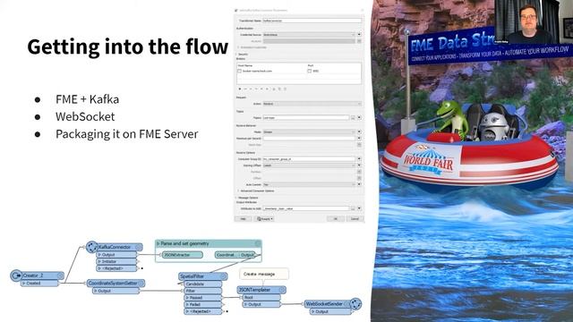 FME World Fair 2021 - Real-time logistics visualizations with Kafka