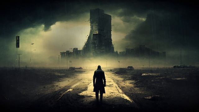 Distant Tower - Dark Ambient Music - Atmospheric Post Apocalypse Relaxation