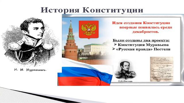Видеопрезентация "Основной закон для всех"
