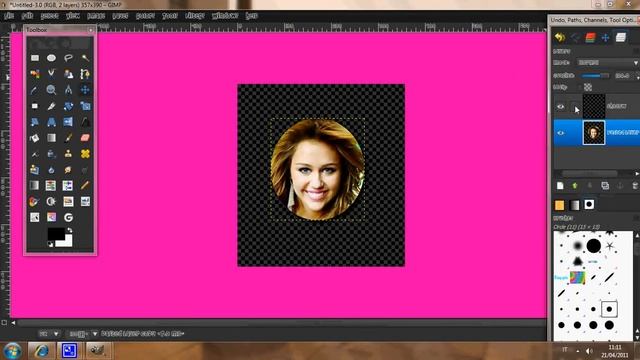 Come aggiungere effetti particolari su una spilla con gimp