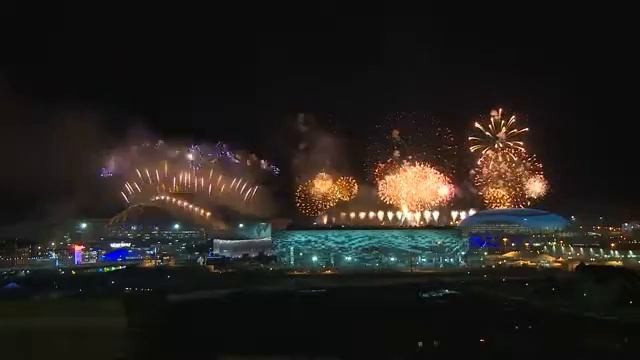 Церемония открытия олимпийских игр Sochi 2014