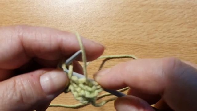 Азбука вязания.Урок 6.    Узелковый ажурный узор  "шишечки".