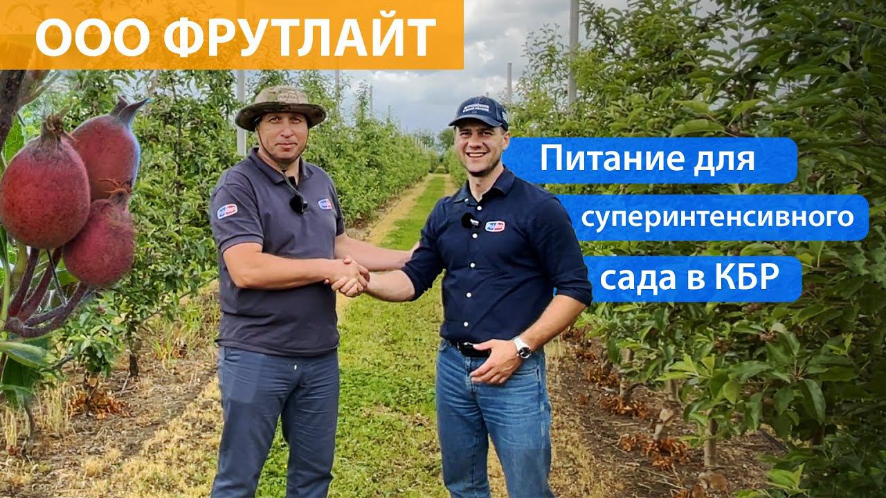 Питание сада | ООО ФРУТЛАЙТ | КБР
