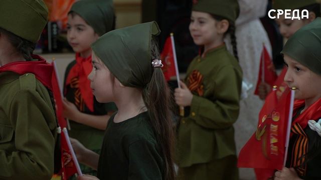 Театрализованное представление ко Дню Победы подготовили воспитанники Каспийского детского сада 31
