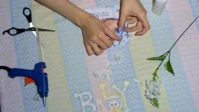 МК Открытка для новорожденного #Сделайсам