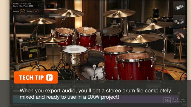 17. Exporting Out of EZ Drummer