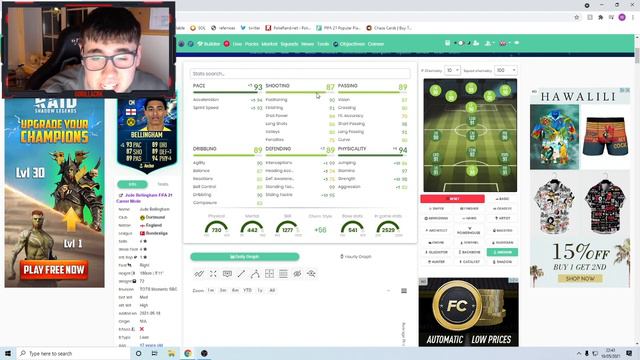 TOTS BELLINGHAM SBC! - WORTH THE PRICE? - FIFA 21 ULTIMATE TEAM!