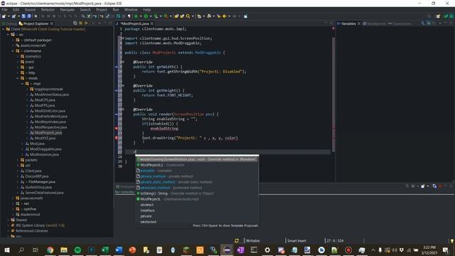 How to code a Minecraft PVP Client: Episode #25: Decompiling a forge mod