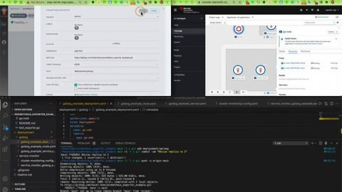 ArgoCD Deployment on OpenShift, and create new project (namespace) and new deployment