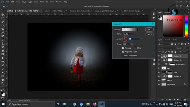Adobe Photoshop cc 2021 Manipulation Tutorial (Sinhala)