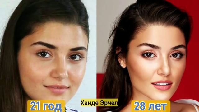 15 фото на которых  хорошо заметно как меняются с годами  турецкие звёзды.