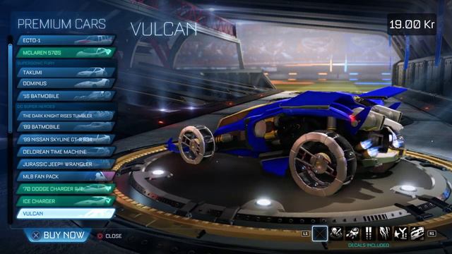 Rocket League® All DLC Cars