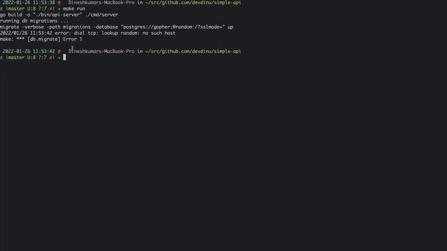 Config management & logging pattern in Go