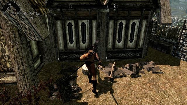 Elder Scrolls V Skyrim gameplay 2K hd Texture
