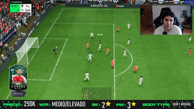 DE LOS DEFENSAS MÁS IRREGULARES QUE HAY!!!| 87 SALIBA!!!