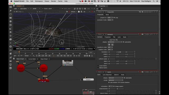 Nuke Tutorial - Building 3D Environments with Camera Projections