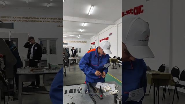 Чемпионат WS Караганда 2023 по компетенции «Токарные работы на станках с ЧПУ» на базе колледжа