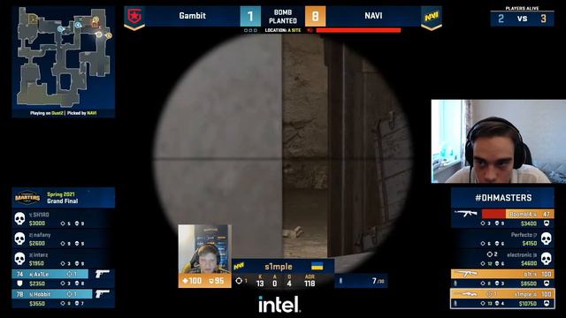NAVI vs. GAMBIT | Поставил 1.000.000 рублей