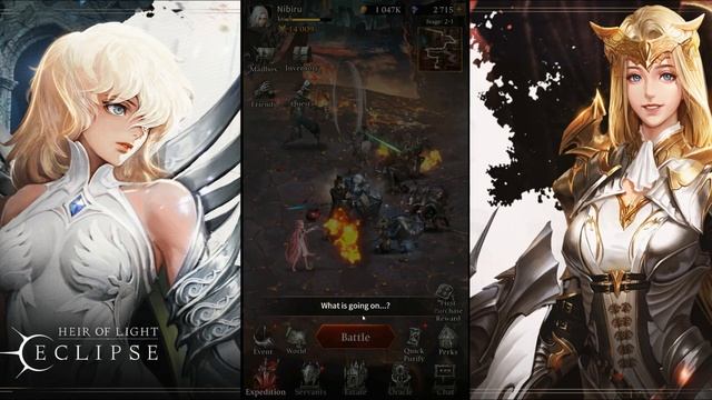 Heir of Light: Eclipse ✪ ОБТ ✪ Вторая часть фэнтэзи-саги ✪ АФК с красивыми артами ✪ Первый взгляд