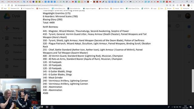 Colonial Carnage VII - list review